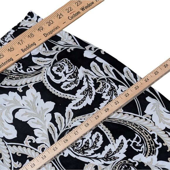 Chico's geometric print on elastic waist pants 3/Large travel comfort Paisley - Picture 4 of 13